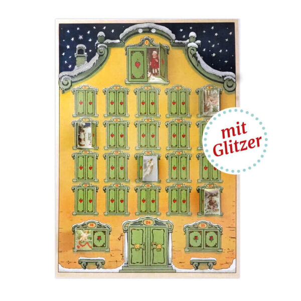 Dresdner Pappen Historischer Adventskalender Patrizierhaus